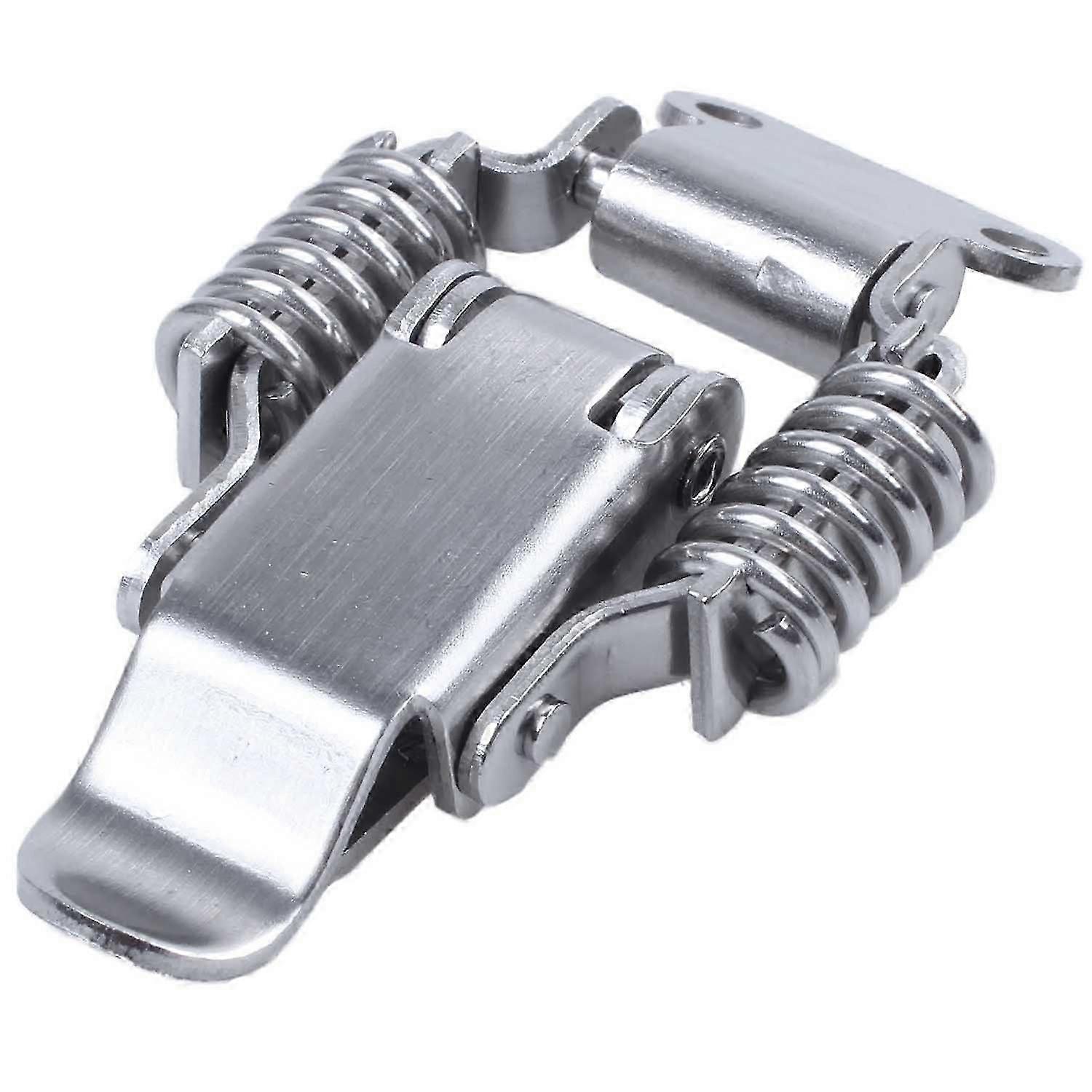 2x Toolbox Draw Compression Spring Toggle Latch Catch Clamp Silver