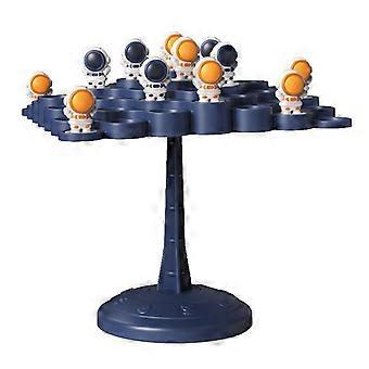 Brettspiel für zwei Spieler, Balance-Spielbaum-Tischpuzzle, Montessori-Spielzeug, Balance-Spiel für Geburtstage und Weihnachten, Brettspiel mit Astronauten-Thema.