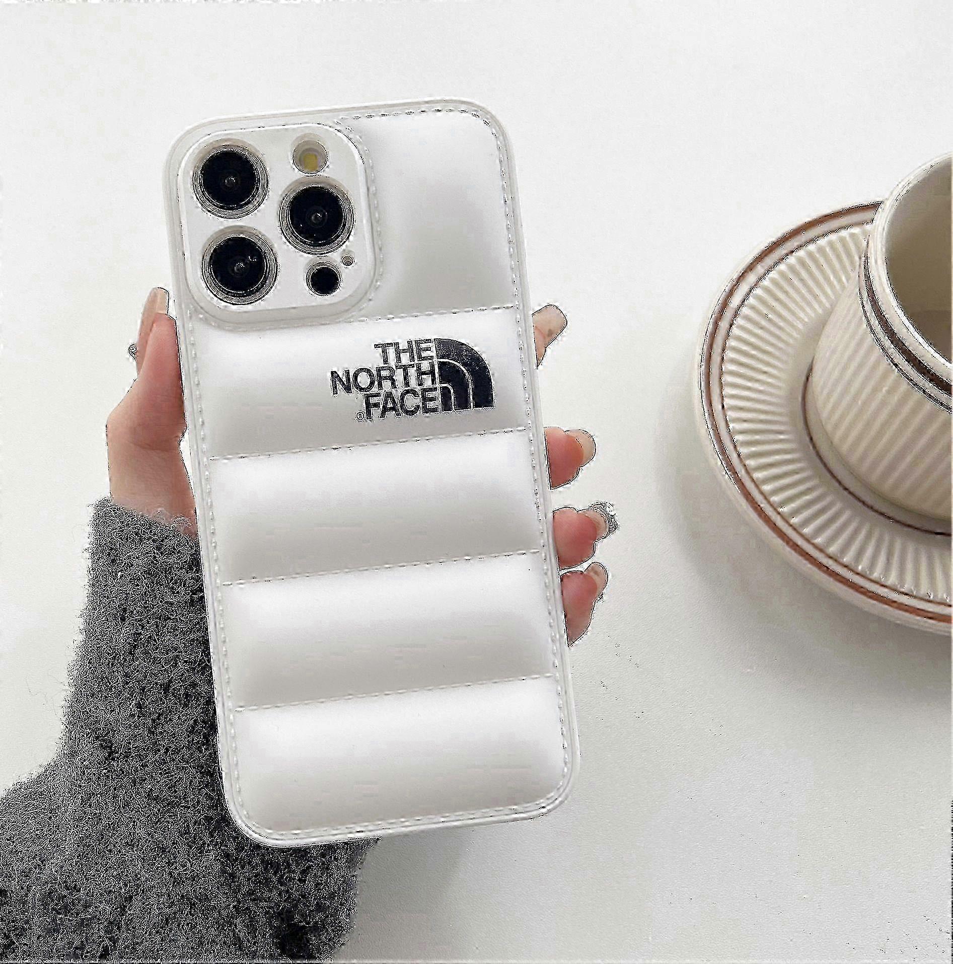 2025 Down jacket series compatible with Apple 16Pro mobile phone case anti-fall