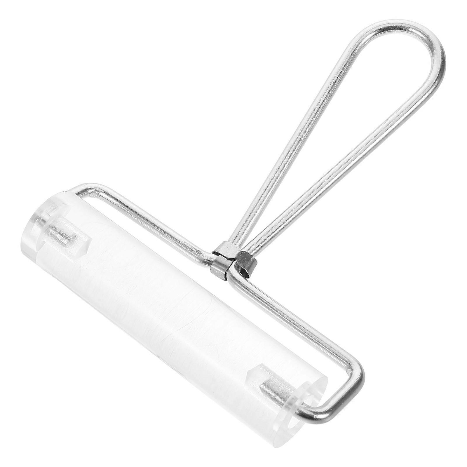 Durable Acrylic Roller for Clay DIY Projects with Metal Handle 1 Piece