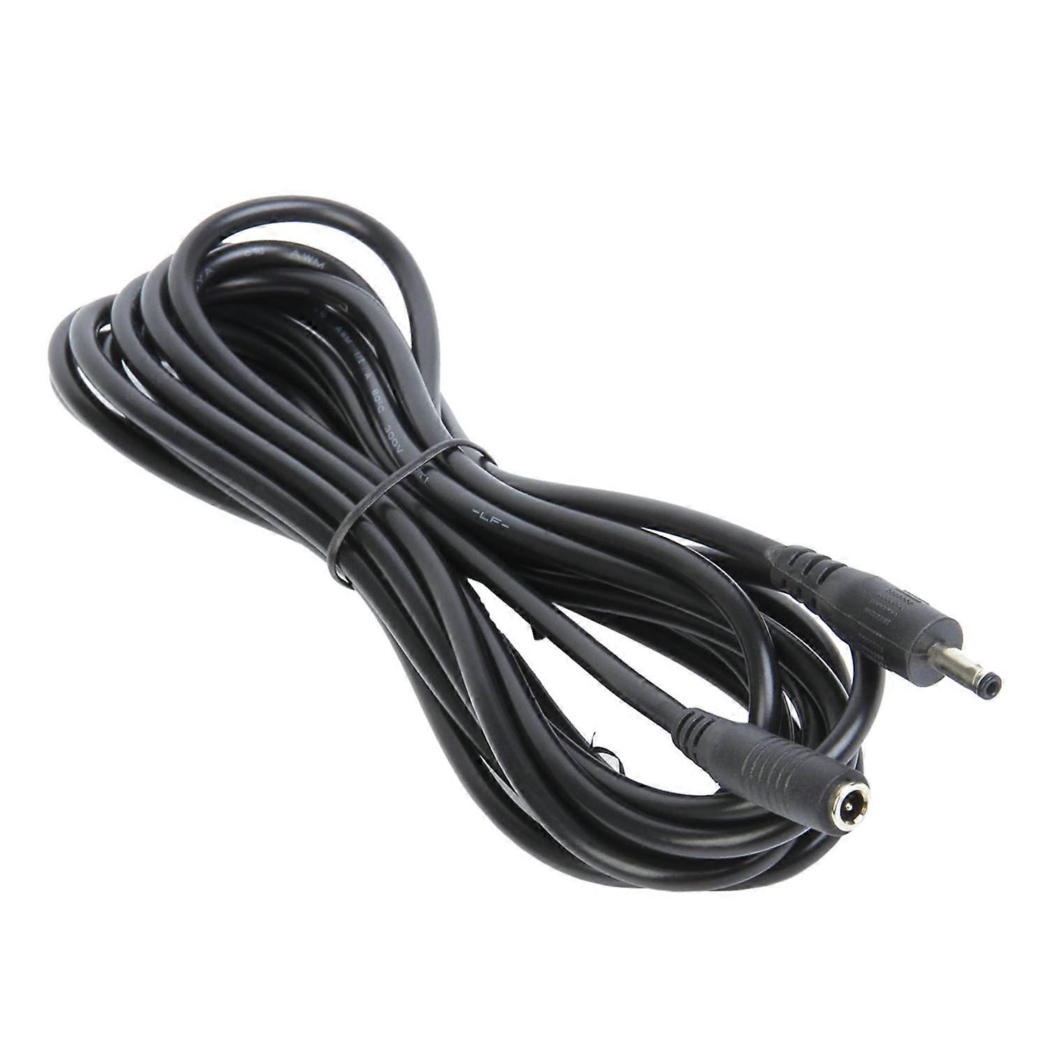 10ft DC Power Extension Cable 3.5mm x 1.35mm Cord for Security Camera and Small Electronics