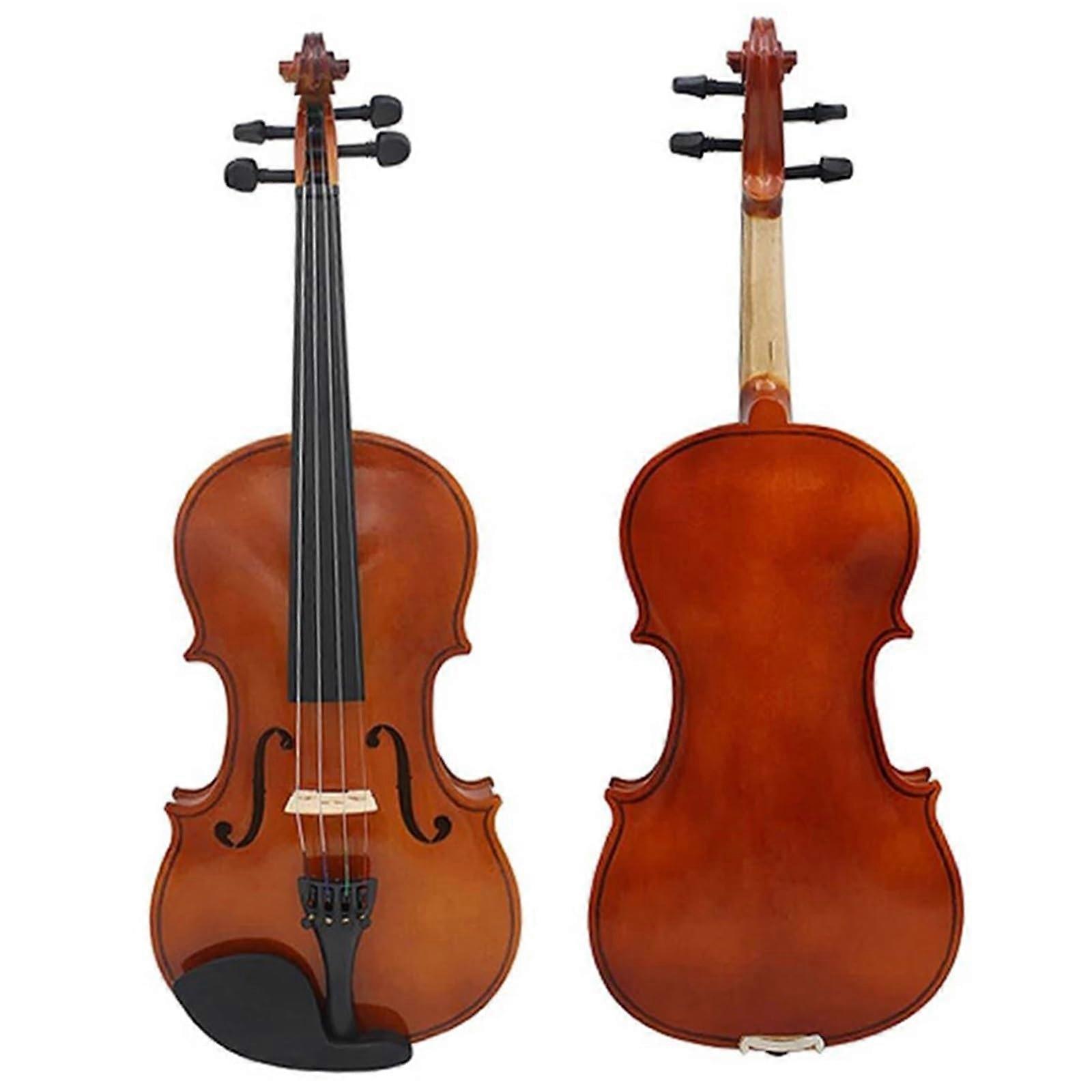 Beginner Violin 4/4 Full Size Kit with Case Bow Strings Tuner and Clear Balanced Tone