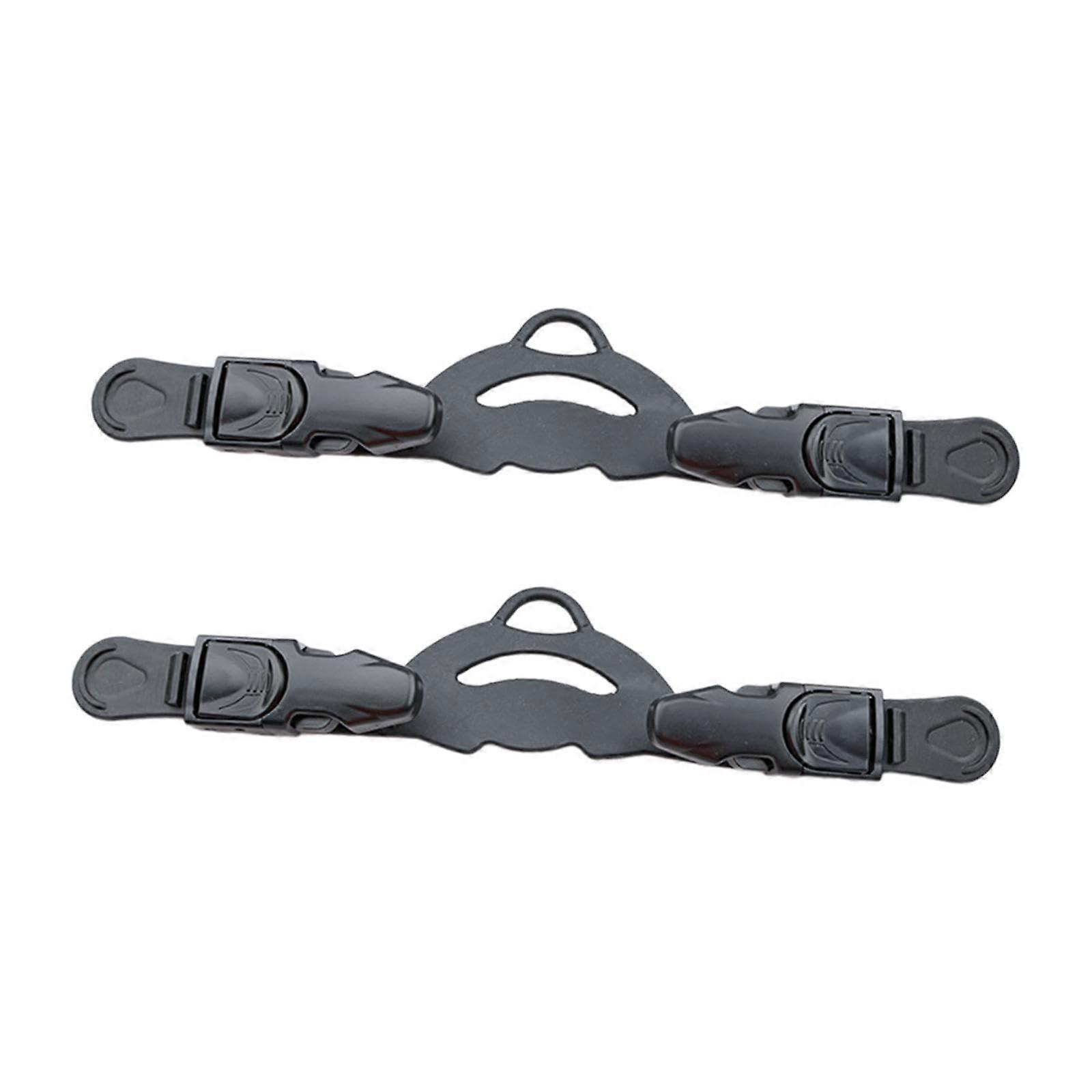 2Pcs Quick Release Scuba Fin Straps Adjustable Diving Fin Heel Strap Replacement 16mm 20mm