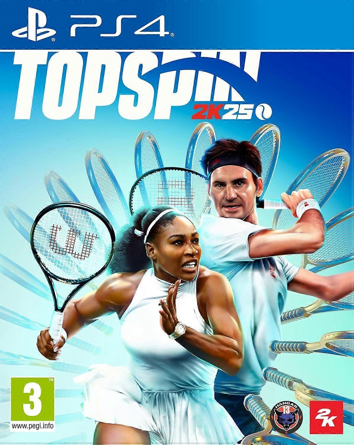 TopSpin 2K25 PS4 Game (Spanish Box)