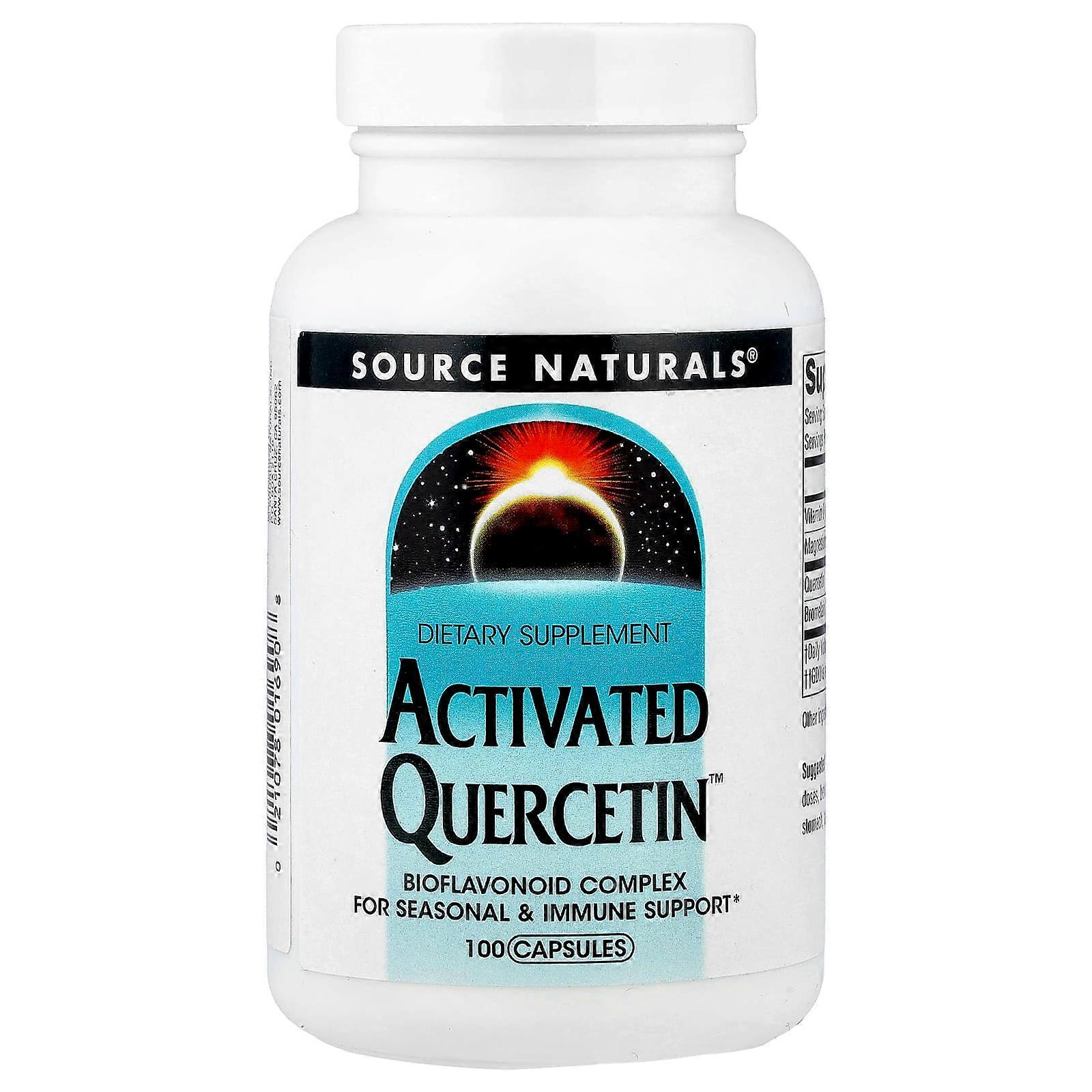 Source Naturals, Activated Quercetin, 100 Capsules