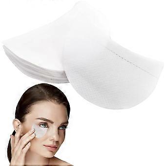 50 stk. makeuptape til øjenskygge, øjentape til makeup, eyelinertape, fnugfri øjenskyggebeskyttelse, øjenskyggetape, stencil, gelpude under øjenlapper (hvid)