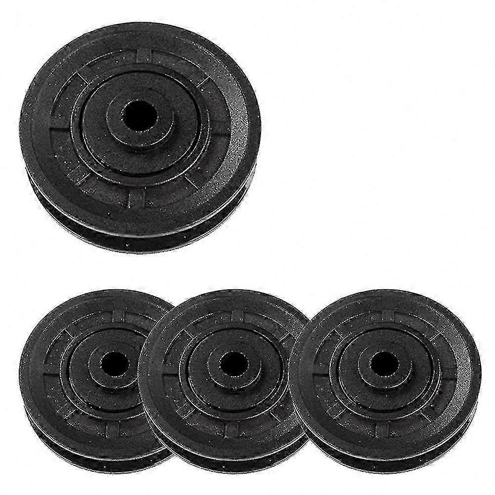 4-Pack Durable 70mm Pulley Wheel for Gym Cables