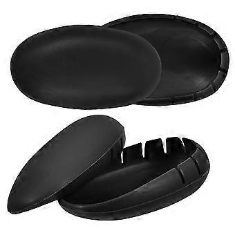 2 Pairs Waterproof Silicone Ear Covers Reusable Hair Coloring Ear Protector Caps Hair Salon Hairdressing Ear Shields for Hair Dyeing Haircut
