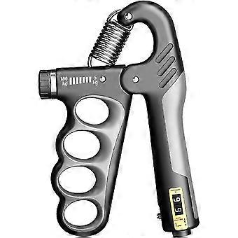 Handgriffverstärker, Unterarmgriffverstärker, einstellbarer Widerstand, 5-100 kg (grau)