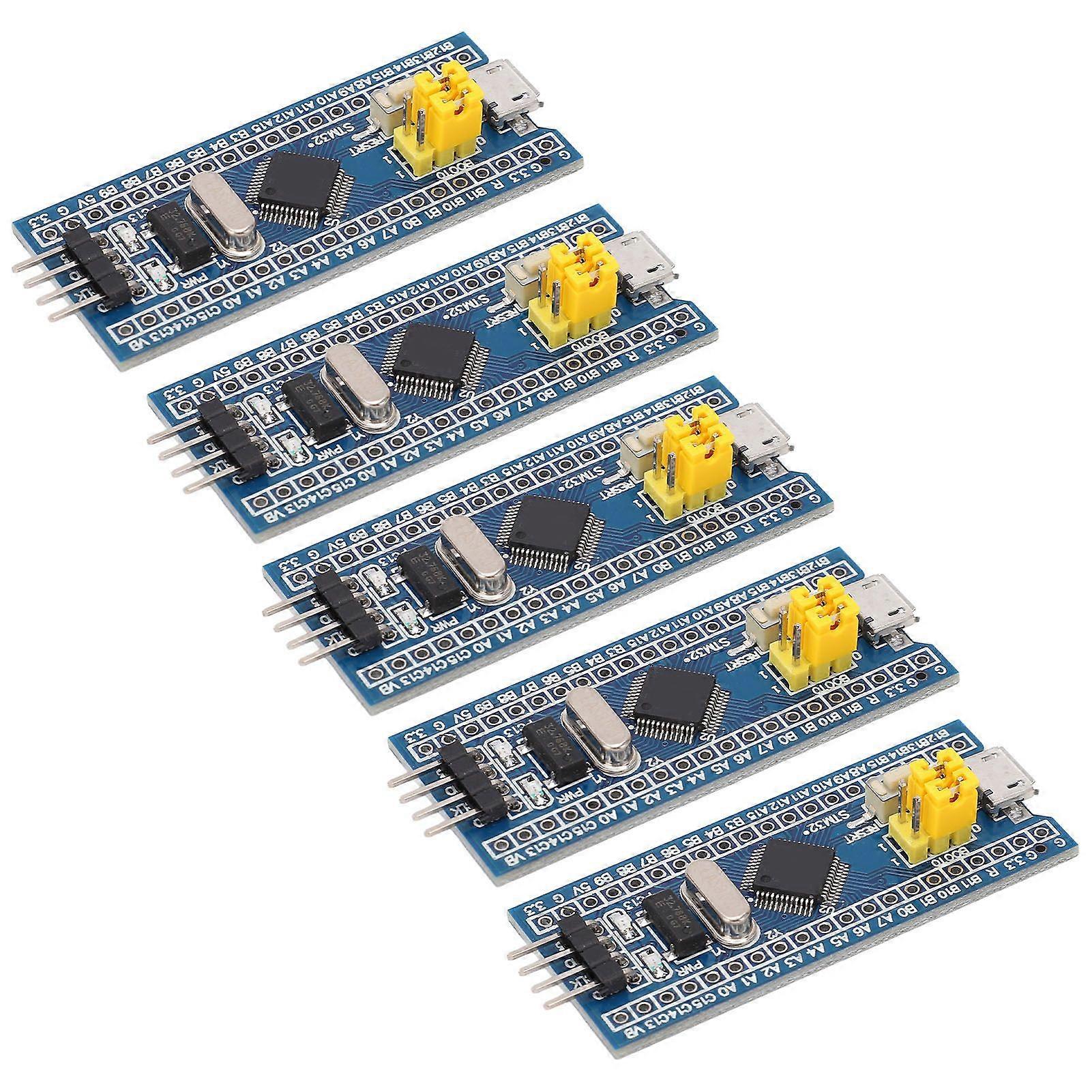 5PCS STM32F103C8T6 Minimum System Development Board Mirco USB 40 Pin Core Learning Module