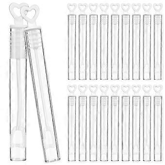 50pcs Kids Bulk Bubble Solution Blowing Wand Bottles Wedding Party Supplies