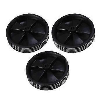 Black Training Wheels for Kids Bike, Safety Support & Balance Learning Accessories, 9 Pairs