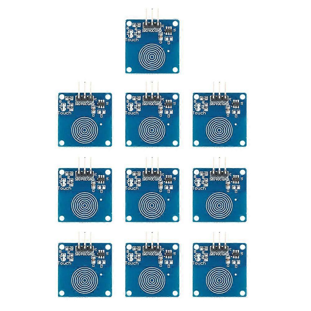 10Pcs Touch Sensor Module Digital TTP223B Capacitive Electrical Equipment