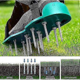 Narzędzia do rozluźniania trawy ogrodowej 4,2 cm Zmielone buty do paznokci Buty do paznokci trawy Buty do trawy Samopoziomujące buty do paznokci z epoksydową ziemią