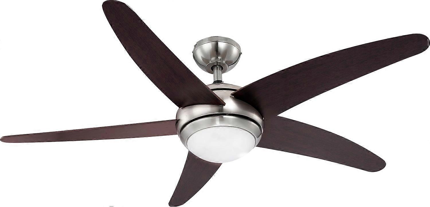 Ceiling fan Fabiola 132cm / 52" with light and remote