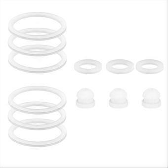 12-pack of water bottle seal replacement parts, compatible with 14/18/22/32/40/64 oz water bottle caps
