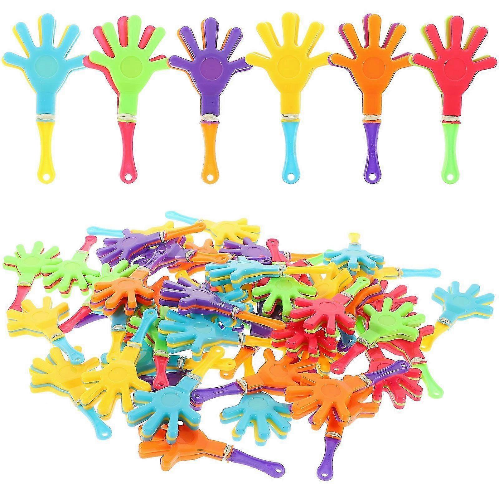 50pcs Hands Clapper Game Hand Clappers Party Noisemaker Cheering Playthings