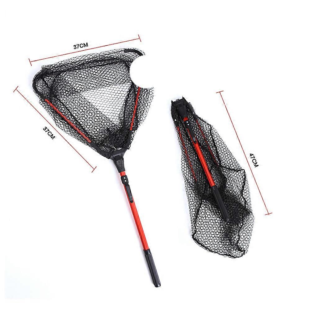 Landing Net Triangular Foldable Fishing Net for Durable Use