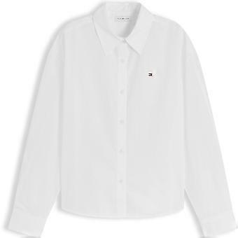 Tommy Hilfiger Camisas Ww0ww49940 Summer Poplin Boxy Shirt