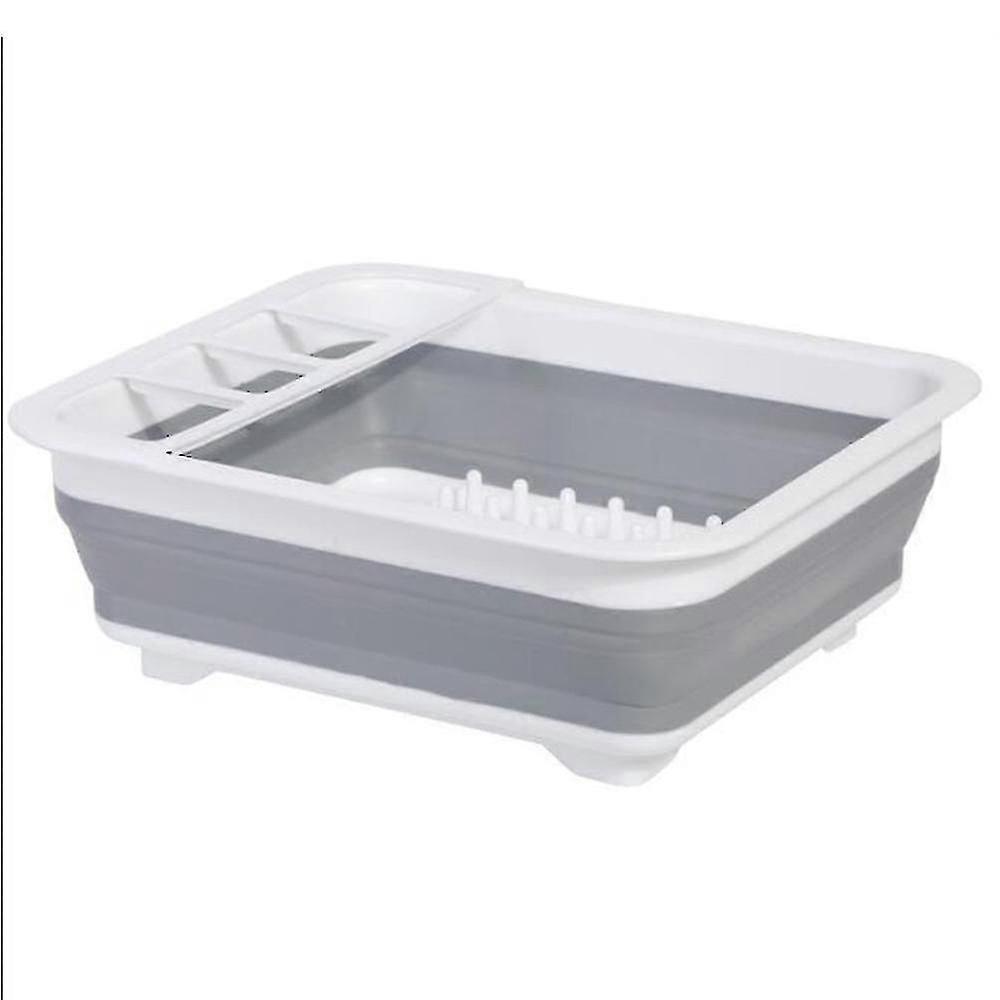 Premium Foldable Dish Drainer - Space Saving compatible with Travel