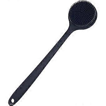Cepillo de espalda compatible con cepillo de ducha de silicona suave