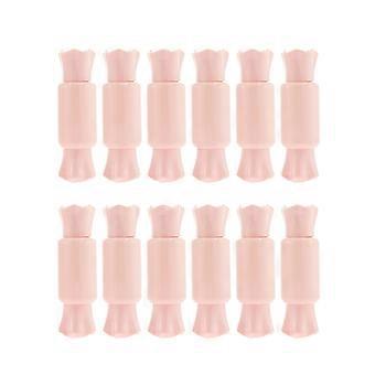 Lip Gloss Subpackaging Tube Lip Tube for Storage Use 24Pcs Pink Cosmetic Tubes