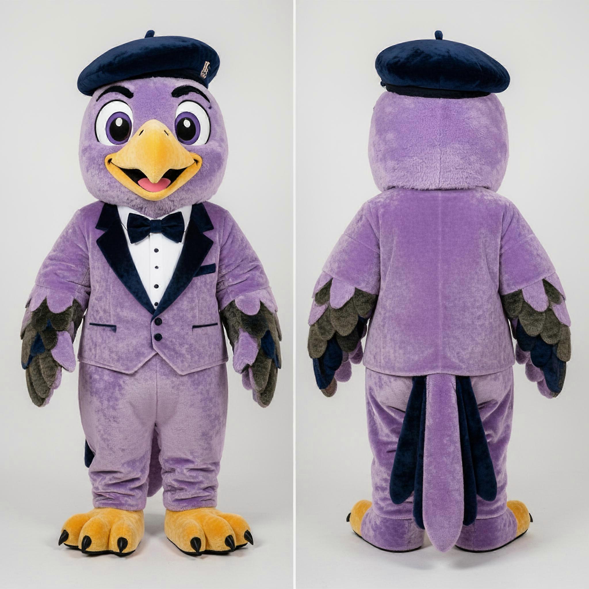 MASTICOT Lavender Velvety Haasts Eagle Mascot