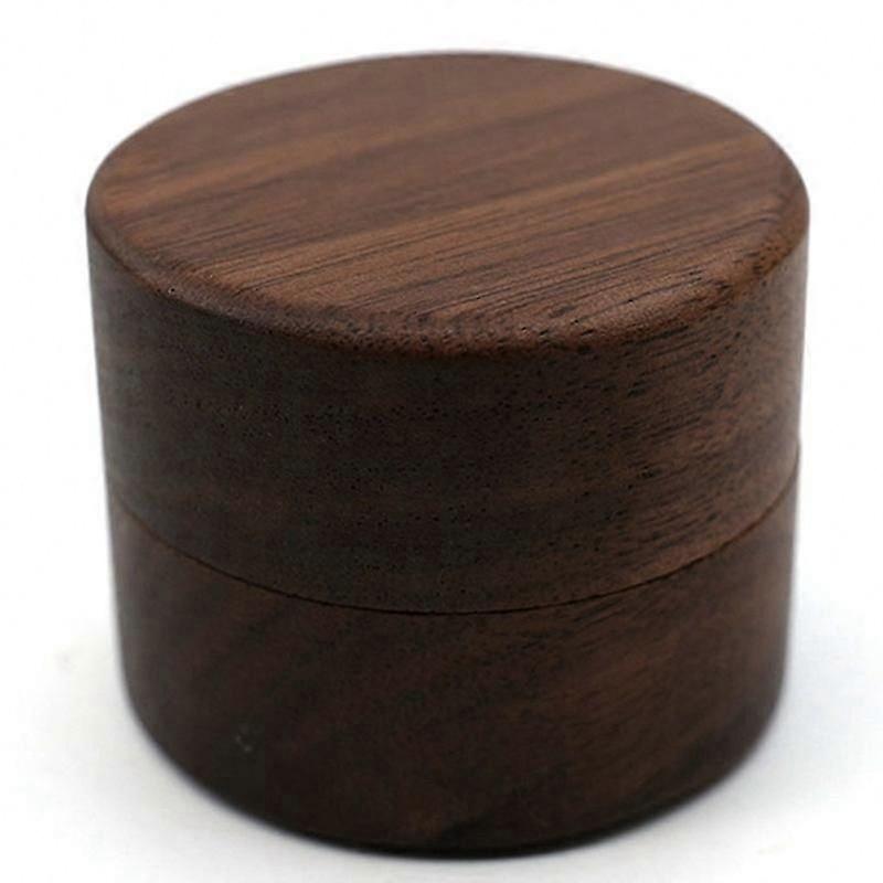 Rustic Wedding Ceremony Engraved Wood Ring Bearer Box