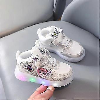 led light up shoes for kids girls sporty luminous sneakers baby children lightweight footwear for playtime and casual wear