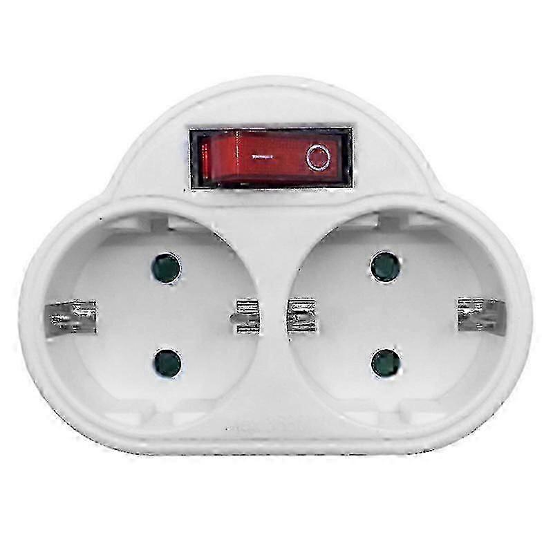 German 16A Dual Socket Extension Strip