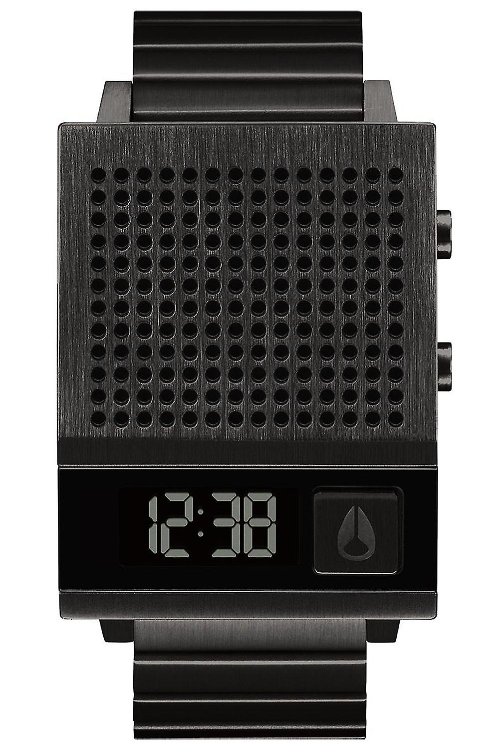 Nixon the dork too Quartz Digital Man Watch with A1266001 Stainless Steel Bracelet