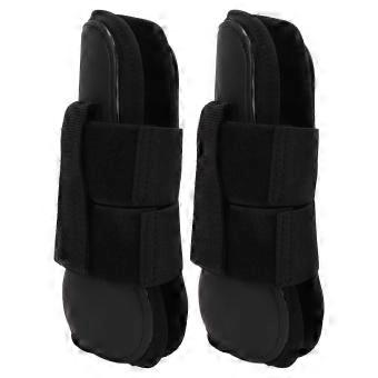 Adjustable Lightweight Horse Front Leg Protection Boots for Riding, Jumping, Racing