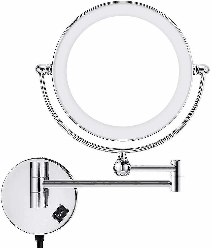 Cosmetic Mirror Led Illuminated,wall Mounting Double-sided,make-up Mirror