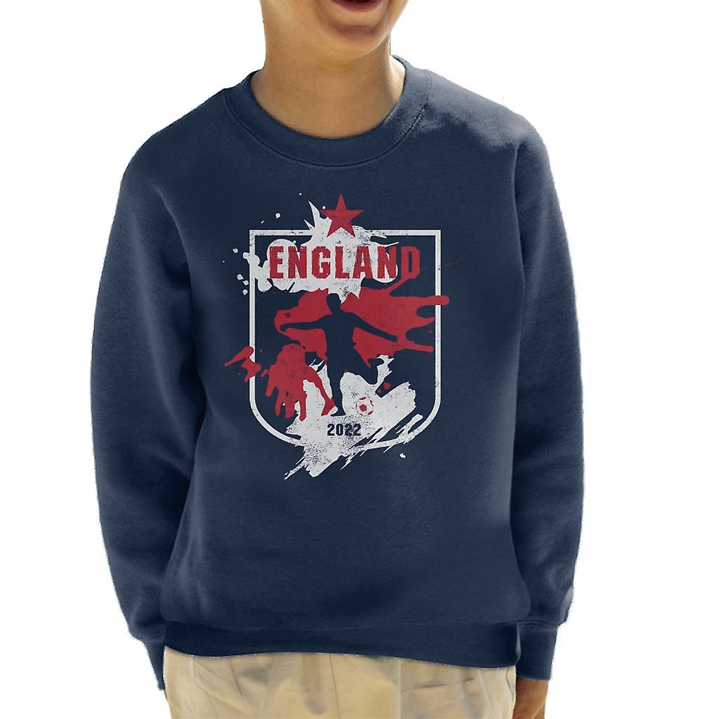 England Painted Shield Kid's Sweatshirt
