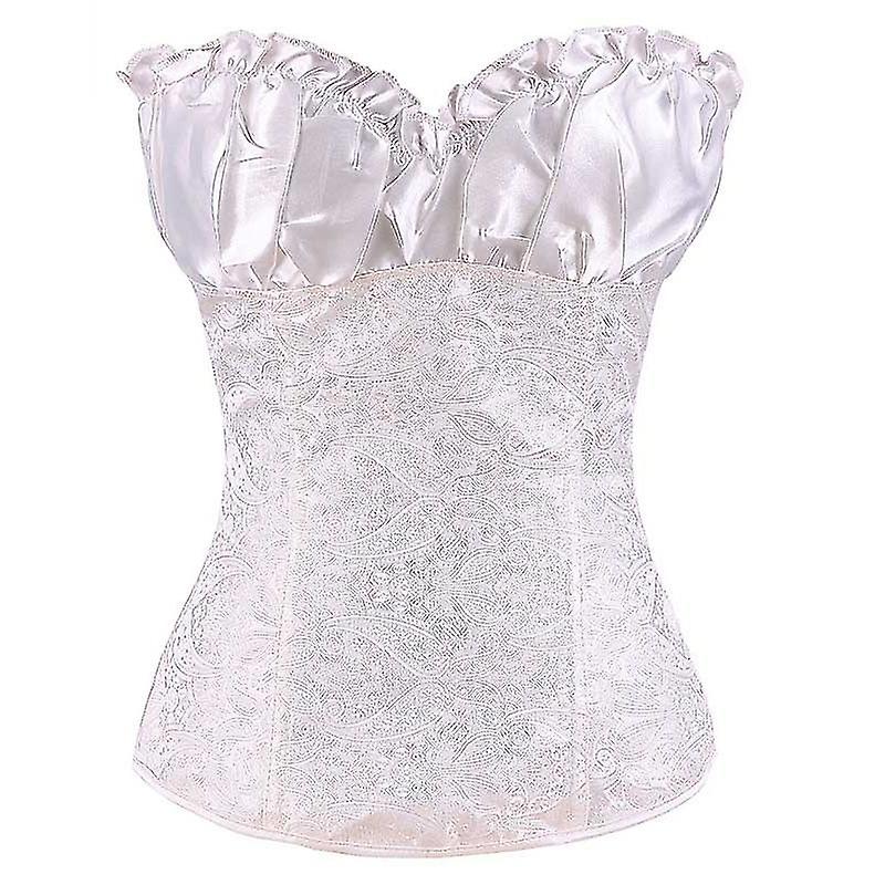 Plus Size Latex Jumpsuit Women's Satin Corset Cutting Push-up Belt Waist Trainer Fat Burner All Over Body Girdle