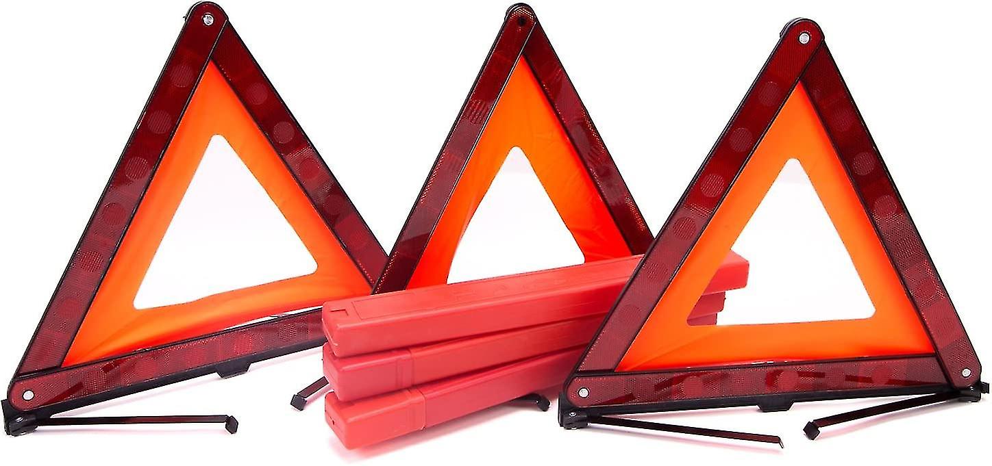 Triple Warning Triangle Emergency Warning Triangle