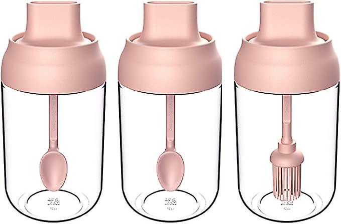 Seasoning box 3 spice boxes (Rose) 14*7cm