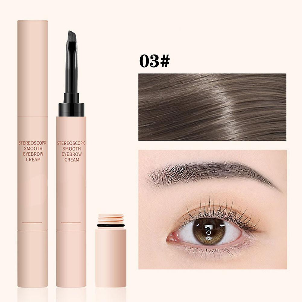 Natural Eyebrow Cream Long Lasting Waterproof Brow Cream Sweatproof Smudgeproof Eyebrow Cream
