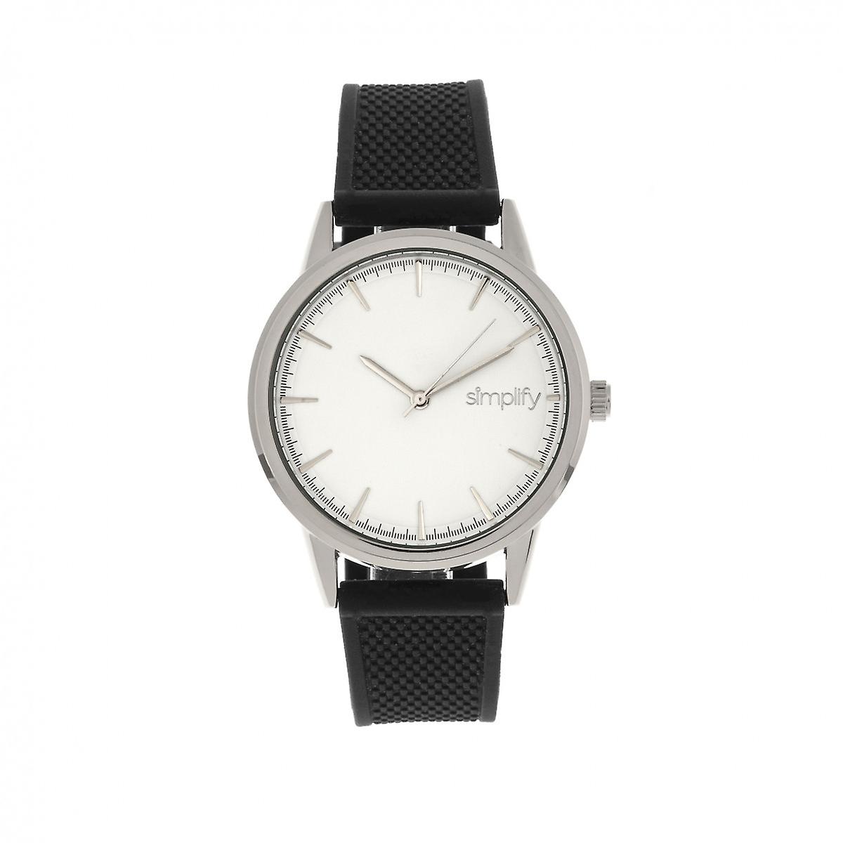 Vereenvoudigen van de 5200 Strap Watch - zilver