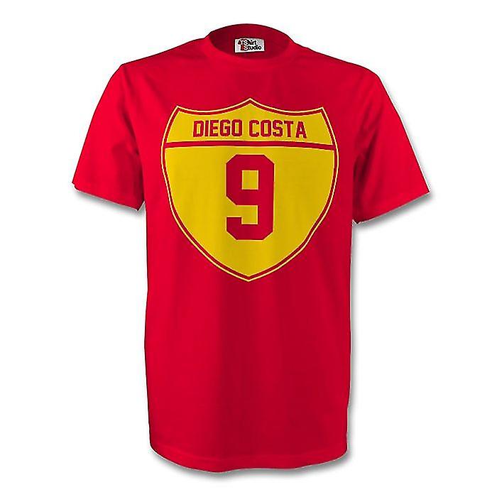 Diego Costa Spain Crest Tee (red)