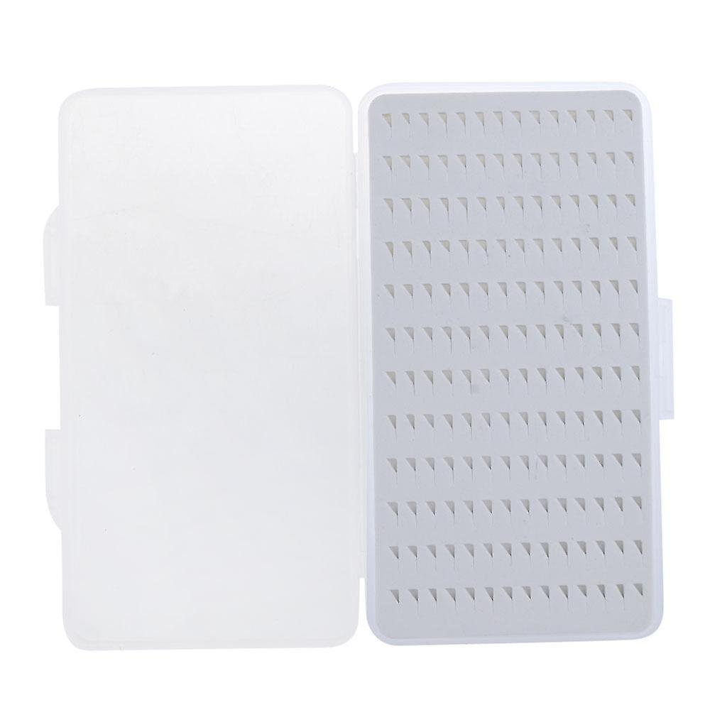 כיס עמיד למים קצף זבוב קופסת דיג זבובים דק במיוחד מקרה אחסון L