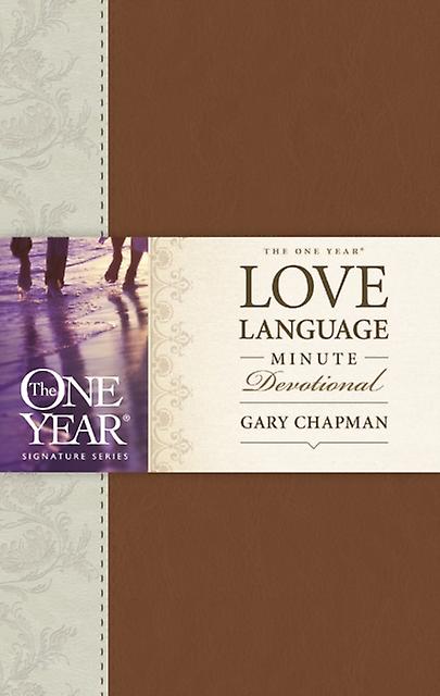 One Year Love Language Minute Devotional The by Gary D. Chapman Leather  fine binding Book