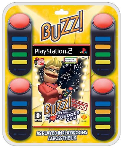 Buzz! The Schools Quiz Bundle (PlayStation 2) - PAL - New & Sealed