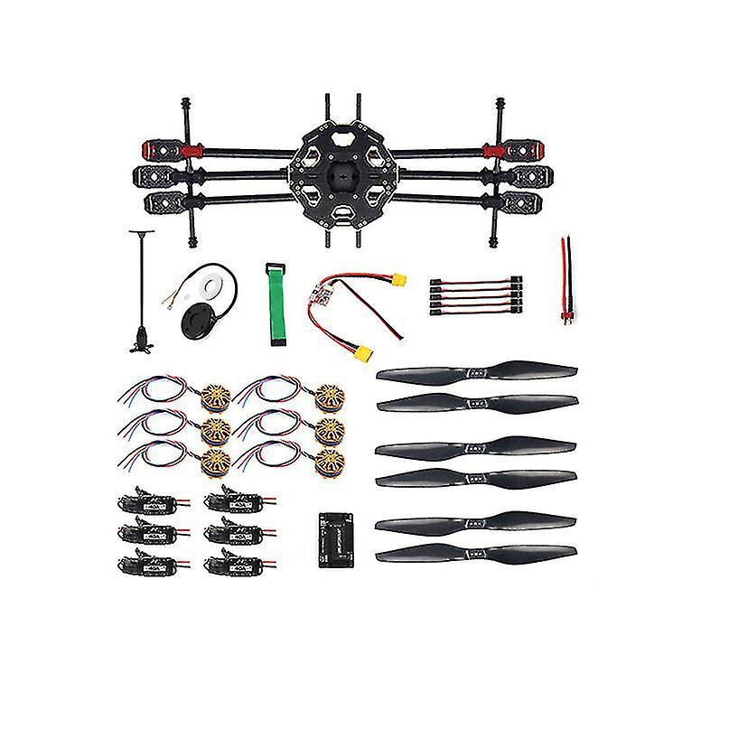 Helicopter Drone 6-axis Aircraft Kit Tarot 680pro Frame Kit 700kv Brushless Motor Gps Apm 2.8 Flight Control No Battery