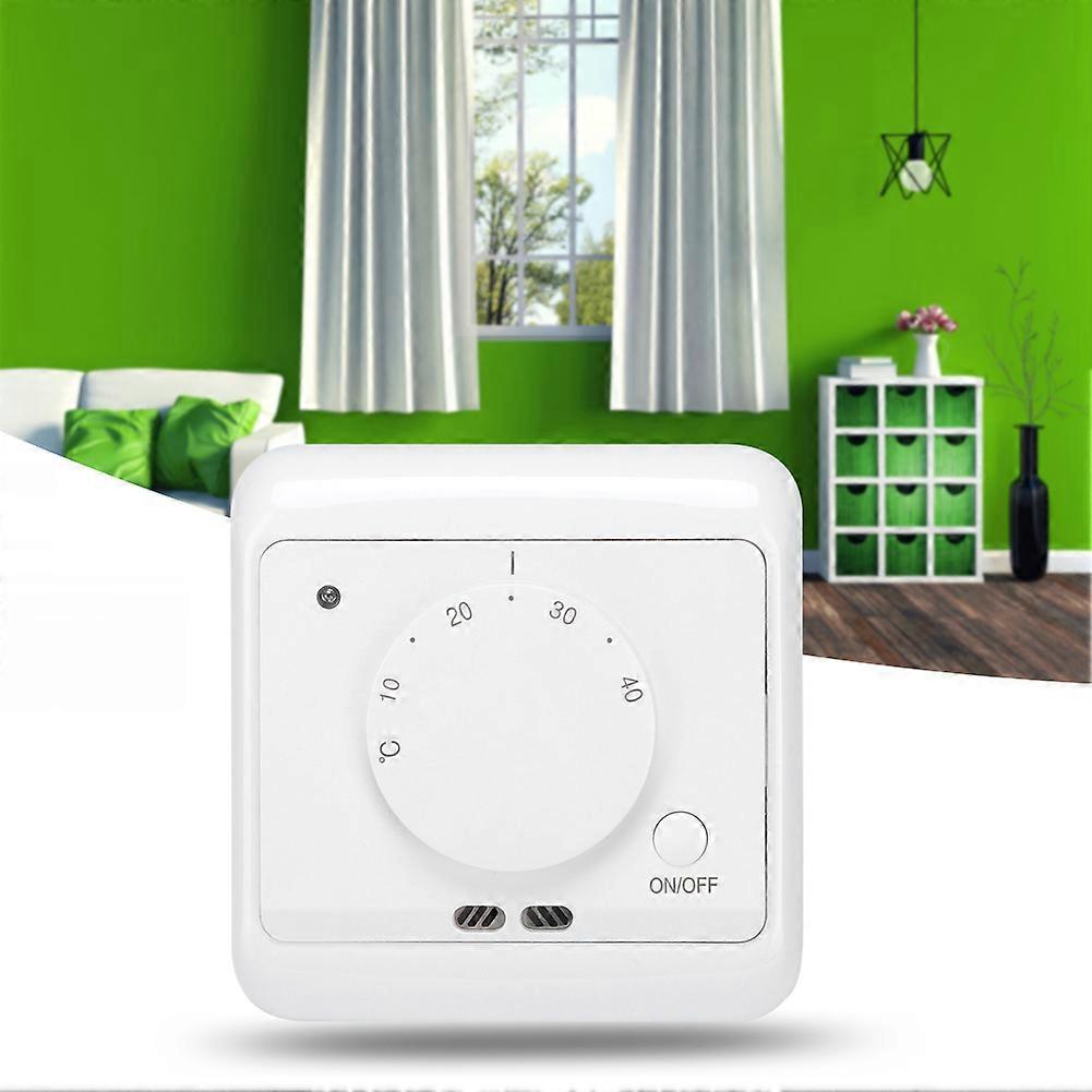 230V 16A Wall Mounted Mechanical Electric Heating Thermostat  Temperature Controller