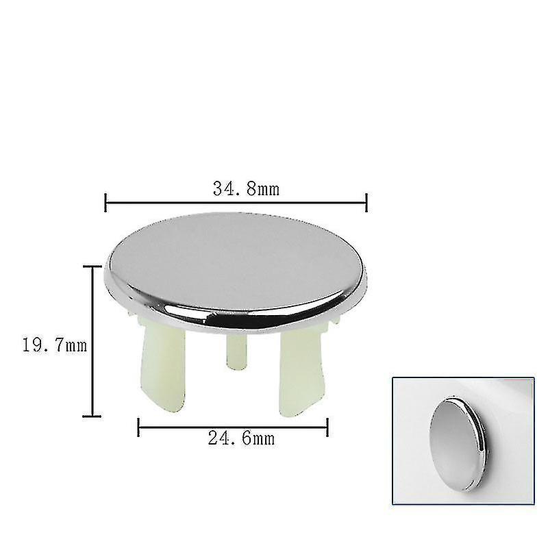 Piece Bathroom Sink Overflow Ring Drain Cover Spare, Single Ring