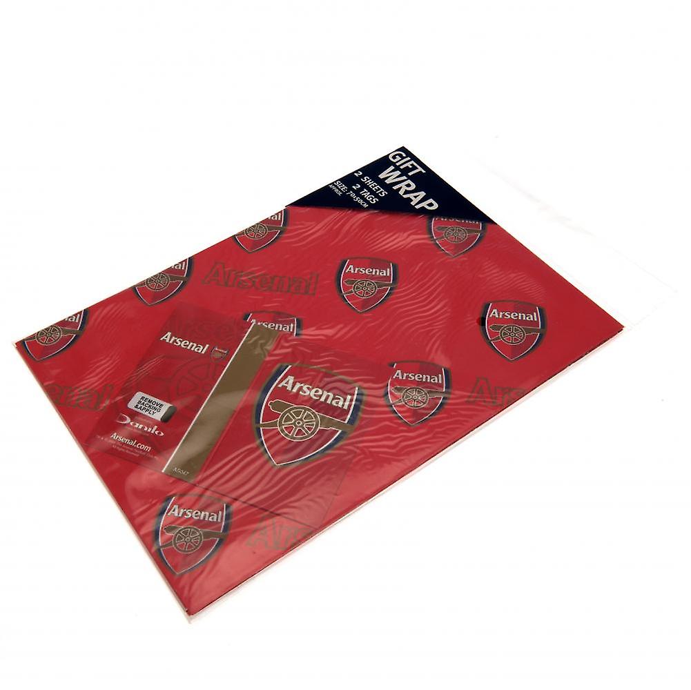 Arsenal Fc Gift Wrap - Present Wrapping Paper