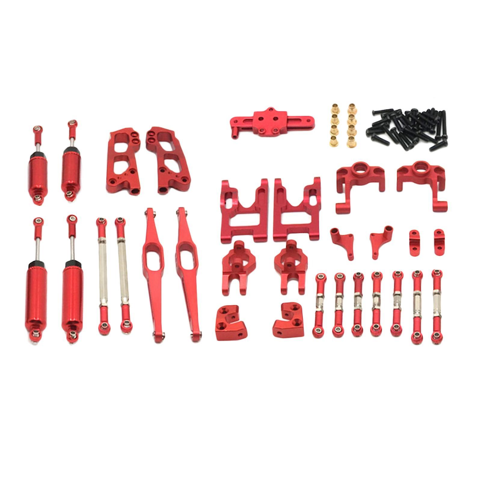 1:12 RC Metal Complete Kit Upgrade for Wltoys 12427 RC Car DIY Accessories Red