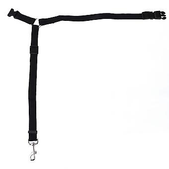 Dog Seatbelt Nylon Black Adjustable Professional Durable Car Safety Harness Pet SuppliesBlack