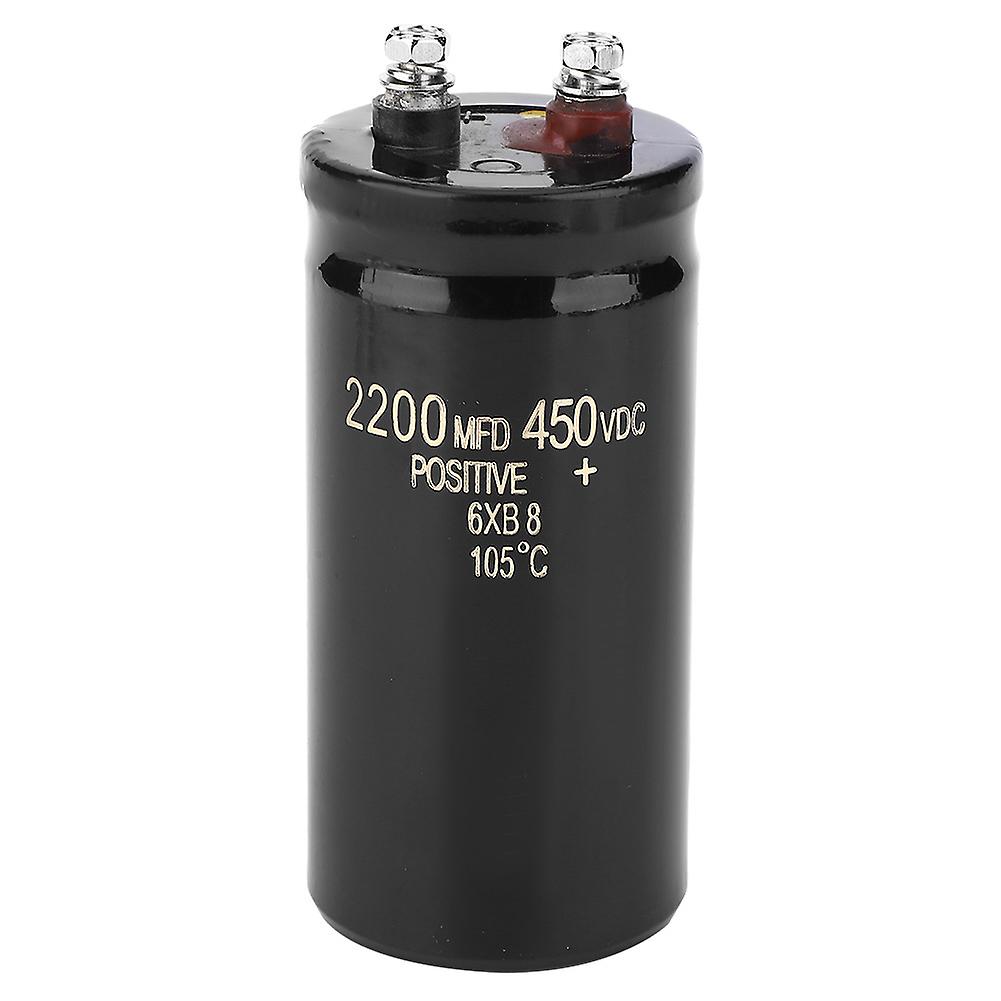 Bolt Pin Electrolytic Capacitor 450V 2200uf Aluminium Electrolysis Dielectric Capacitor